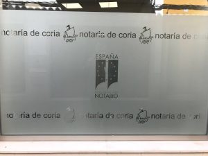 Notaría de Coria del Río