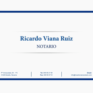 Notaria De Estella Ricardo Viana Ruiz