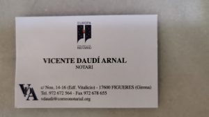 Notaria Vicente Daudí